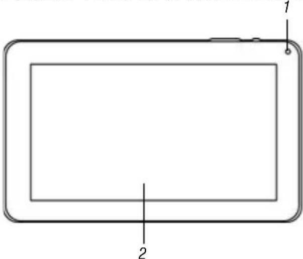 Trevi Kid Tab 9 - DESCRIPTION DES COMMANDES - 1