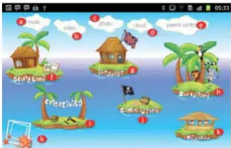 Trevi Kid Tab 9 - Home page - 1