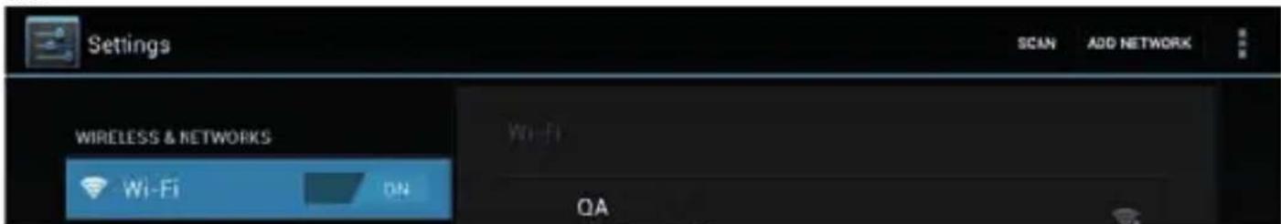 Trevi Mini Tab Q - Attivazione/disattivazione Wi-Fi: - 1