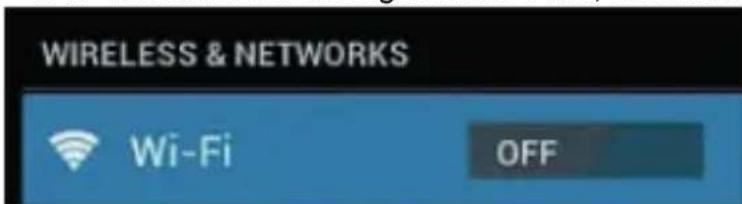 Trevi Mini Tab Q - Attivazione/disattivazione Wi-Fi: - 2