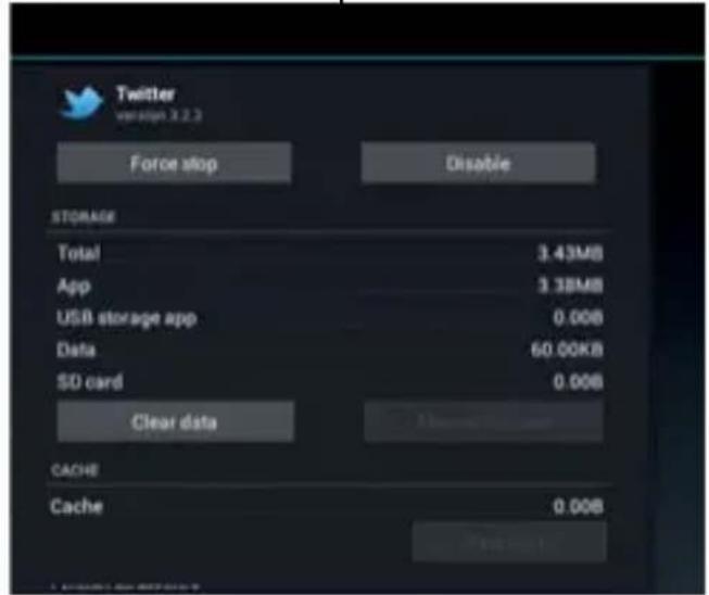 Trevi TAB 7 S8 - To uninstall an APK file - 2