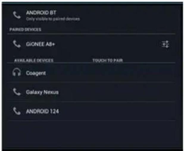 Trevi TAB 7 S8 - Ajustes de Bluetooth - 1