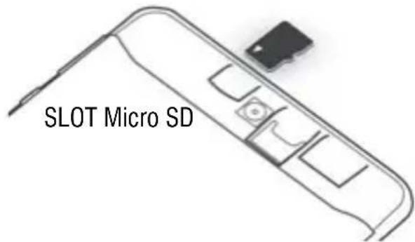 Trevi TAB 7 S8 - INSERTIMENTO DI UNA MEMORIA ESTERNARNA MICRO SD - 1