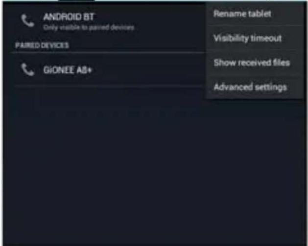 Trevi TAB 7 S8 - Bluetooth setting - 2