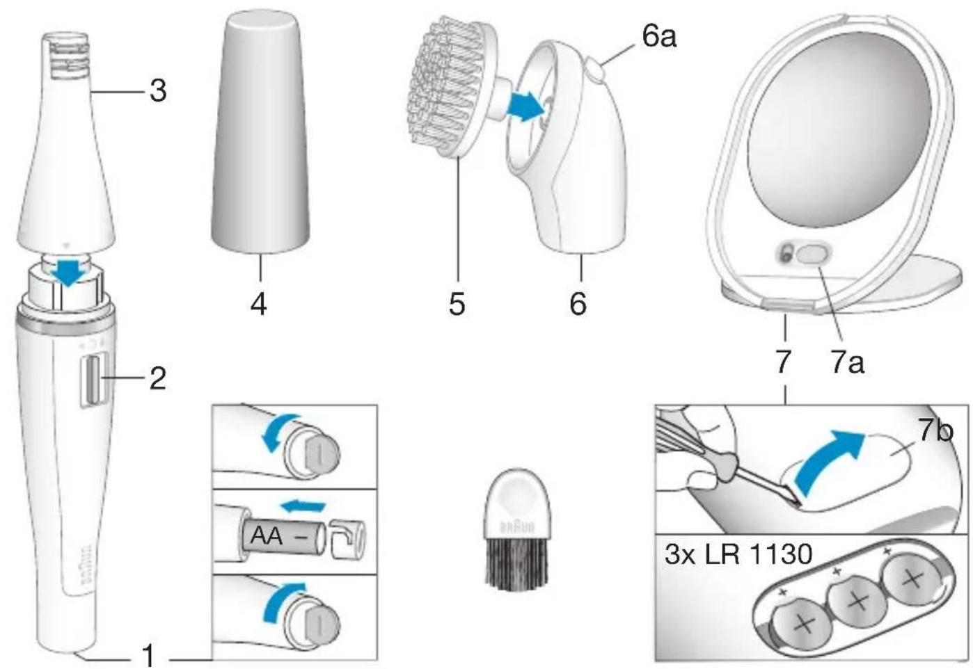 BRAUN SE830 Face - 1