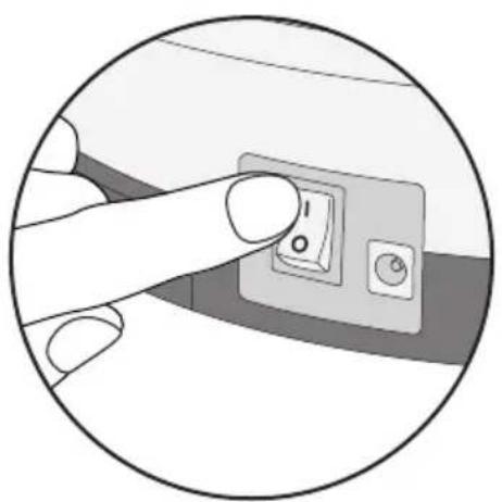 SEVERIN Chill RB 7025 - Switch the appliance on as follows: - 1