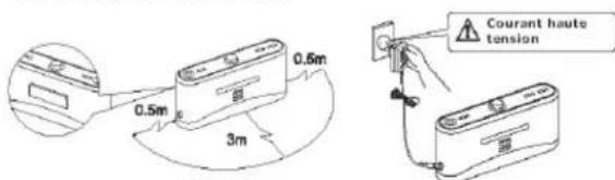 E.zicom E.ziclean Furtiv - Installation de votre dock et rechargement de votre E.ziclean Furtiv - 1