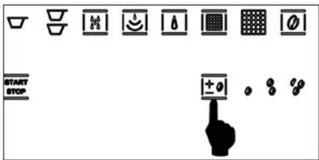 Caple Sense CM461 - PROGRAMMING THE QUANTITY OF GROUND COFFEE - 1