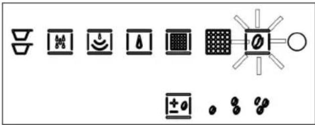 Caple Sense CM461 - Indicación avería sonda café - 1