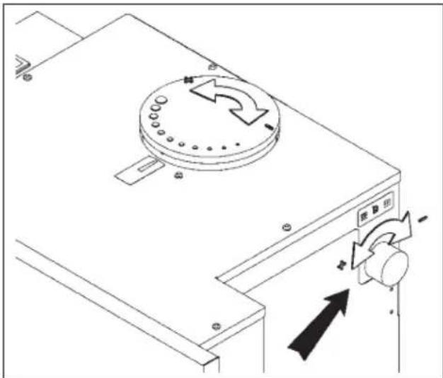 Caple Sense CM461 - Einstellung der mahlstärke - 2