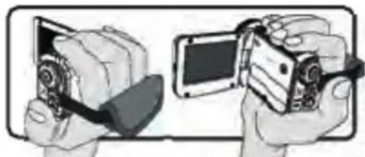 AIRIS VC10HD - Polsband bevestigen en verstellen - 1