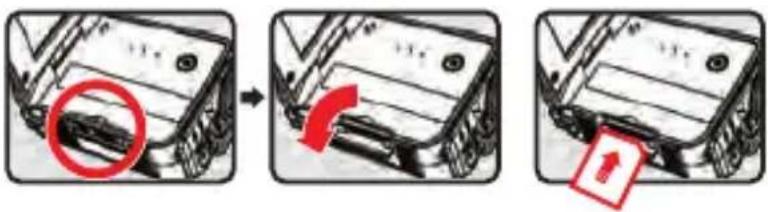 AIRIS VC10HD - Insertar la tarjeta SD/MMC (accesorio opcional) - 2