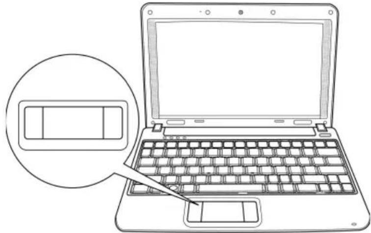 AIRIS Kira 800 - Benutzen des TouchPads - 1