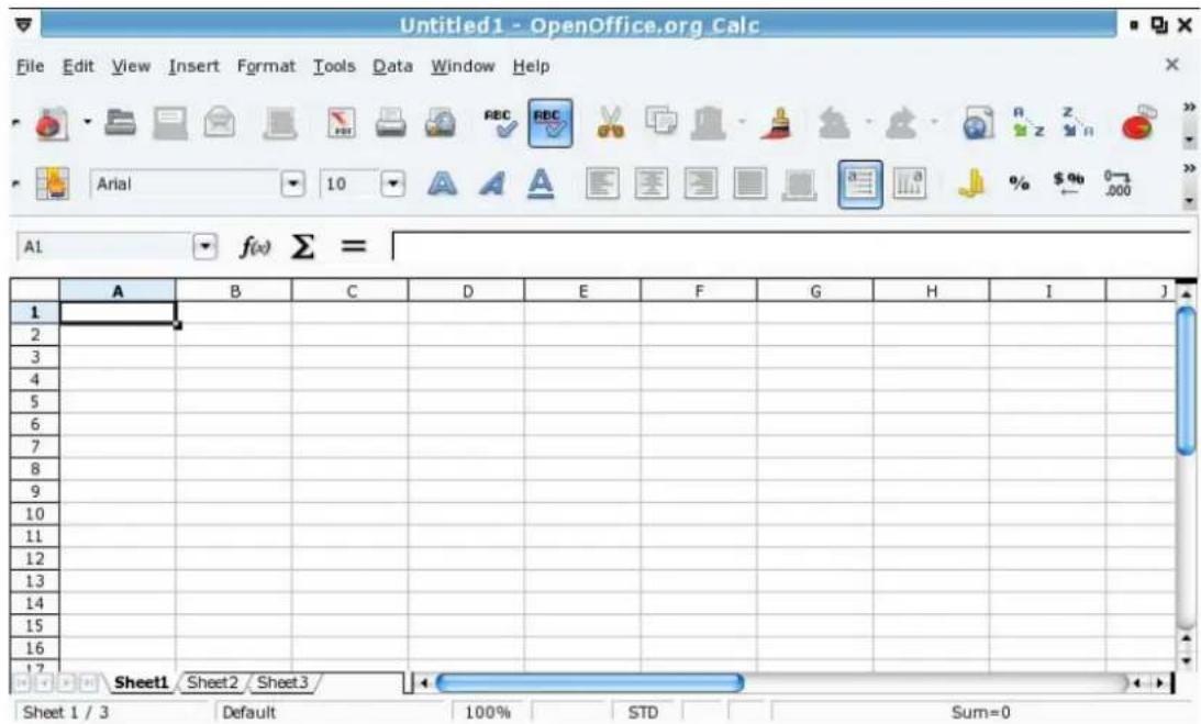 AIRIS Kira Series (Linux) - 3-2 Tableur ( OpenOffice.org Calc) Introduction aux feuilles de calculs - 1
