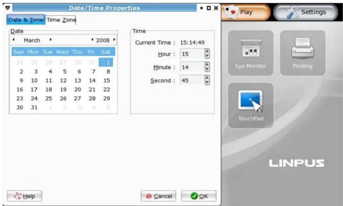 AIRIS Kira Series (Linux) - 6-1 Date and Time - 1