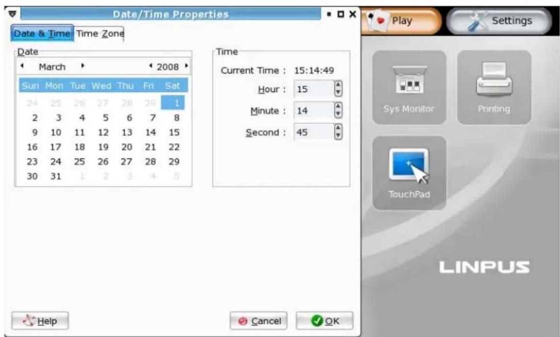 AIRIS Kira Series (Linux) - 6-1 Date and Heure - 1