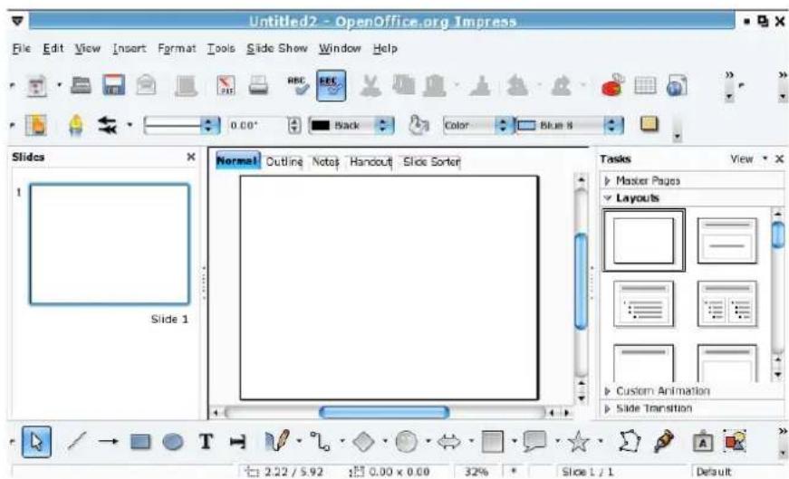 AIRIS Kira Series (Linux) - Editor de presentaciones (OpenOffice.org Impress) - 1