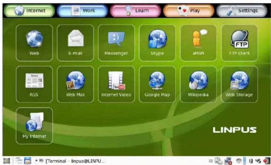 AIRIS Kira Series (Linux) - Tipos de escritorio - 1