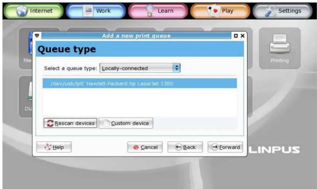 AIRIS Kira Series (Linux) - Add a local printer - 1