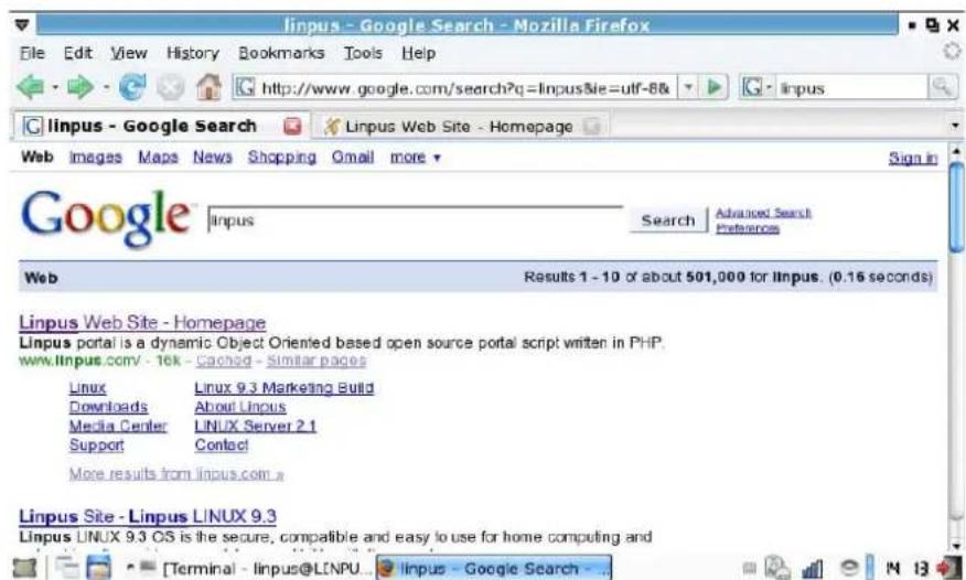 AIRIS Kira Series (Linux) - Usar un motor de búsquadas en Internet - 1