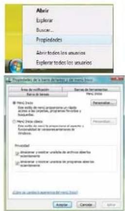 AIRIS Xtreme N1700 - Menu Inicio y Panel de control de Windows Vista - 1