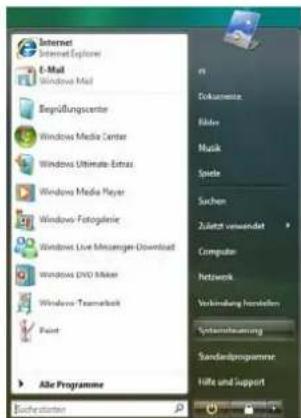 AIRIS Xtreme N1700 - Windows Vista Startmenu und Systemsteuerung - 2