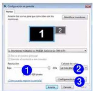 AIRIS Xtreme N1700 - Dispositivos y-optiones de pantalla - 1