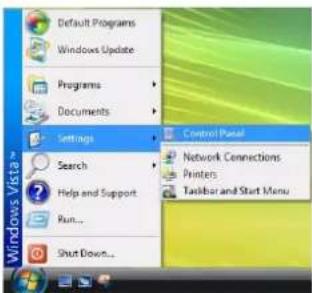 AIRIS Xtreme N1700 - Windows Vista Start Menu &amp; Control Panel - 3