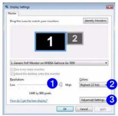 AIRIS Xtreme N1700 - Display Devices &amp; Options - 1