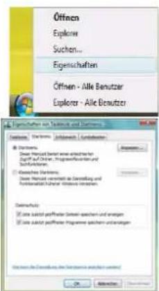 AIRIS Xtreme N1700 - Windows Vista Startmenu und Systemsteuerung - 1