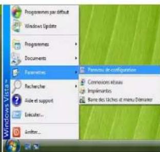 AIRIS Xtreme N1700 - Menu Demarrer &amp; Panneau de configuration de Windows Vista - 3
