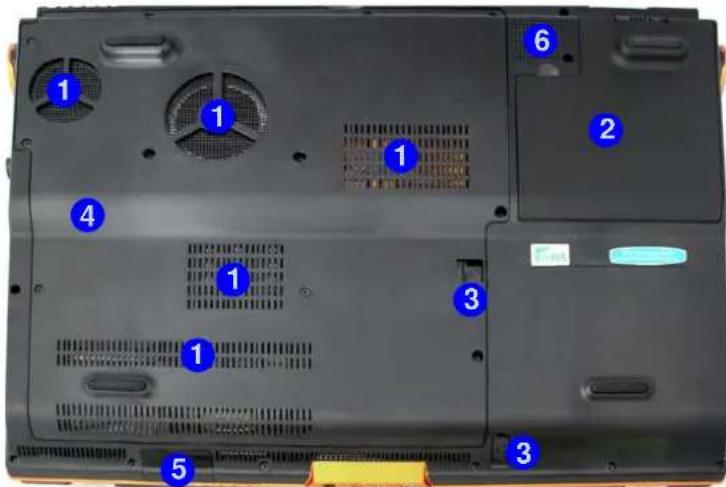 AIRIS Xtreme N1700 - System Map: Bottom View - 1