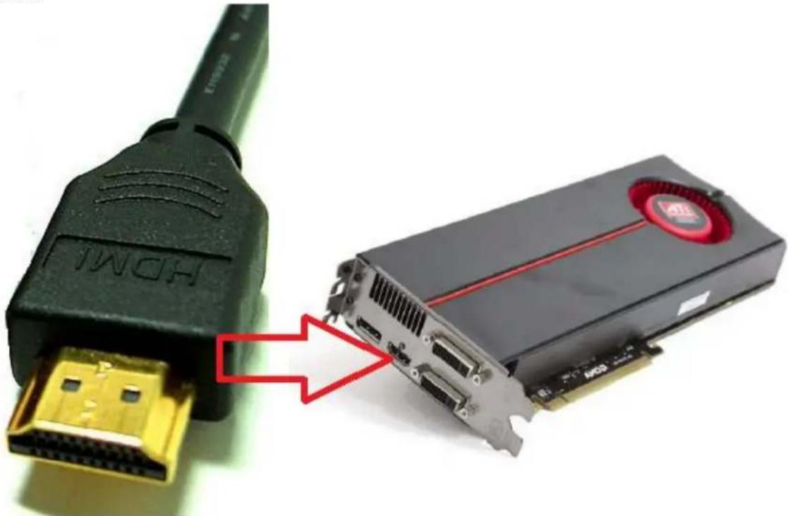 Diamond Multimedia Radeon HD 7750 - Connecting a High Definition Television Set or Digital LCD with HDMI input - 1