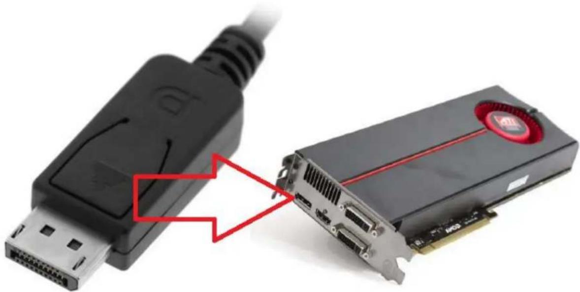 Diamond Multimedia Radeon HD 7750 - Connexion à un moniteur DisplayPort numérique - 1