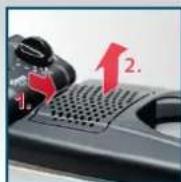 KOENIG Fry 2 - Dauerfilter wechseln   Changement du contrôle permanent   Cambio del contrôle permanente - 3