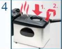 KOENIG Fry 2 - In der Fritteuse erstartes Frittierfett schmelzen   Faire fondre laGRAisse solidifiée dans la friteuse   Sciogliere il grasso indurito nella friggitrice - 5