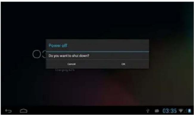 IT WORKS TM903 - Accensione/Spegnimentodeltablet - 1