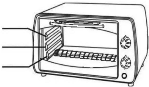 TRISTAR OV1410 - Soporte para el estante - 1