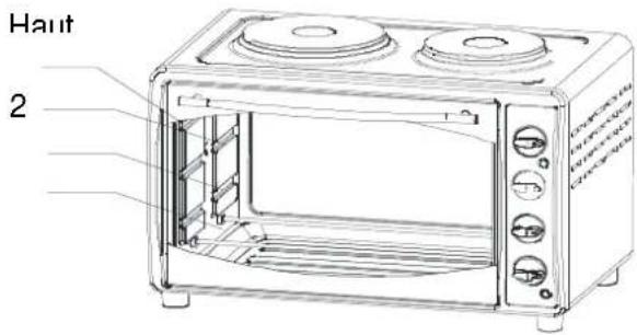 TRISTAR OV1414 - Plateau de cuisson avec une grille - 3