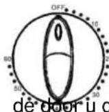 TRISTAR OV1414 - Vierde knop → Timer (Tijdschakelaar) - 1