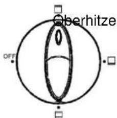 TRISTAR OV1414 - Dritter Knopf → Auswahl des Heizelements - 1