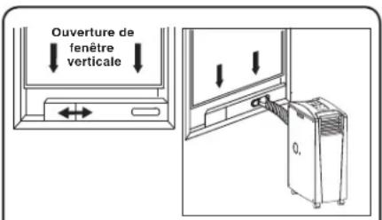 Tripp Lite SMARTRACK - Connexion de l'évacuation à une fenêtre - 8