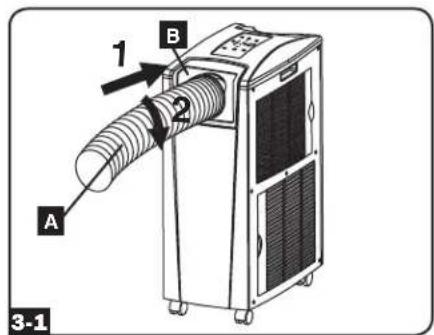Tripp Lite SMARTRACK - Exhaust Duct Connection - 1