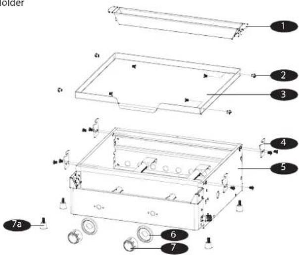 TRISTAR BQ6385F - PARTS DESCRIPTION - 1