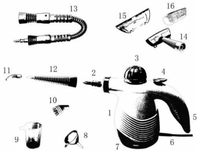 TRISTAR SR5238 - ListederTeile - 1