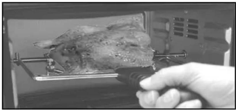 TRISA Forno Classico 7315 42 45 - Uso (spiedo girevole della griglia) - 5