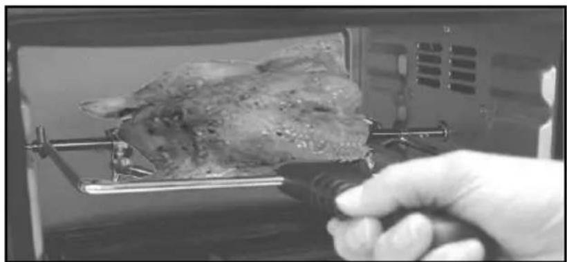 TRISA Forno Classico 7315 42 45 - Utilisation (broche rotative) - 6