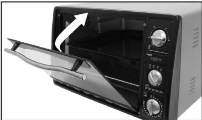 TRISA Forno Classico 7315 42 45 - Prima di usare l'apparecchio per la prima volta e necessario pulire i residni. - 3