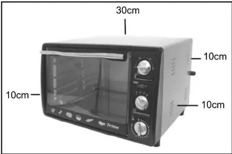 TRISA Forno Classico 7315 42 45 - Prima di usare l'apparecchio per la prima volta e necessario pulire i residni. - 1