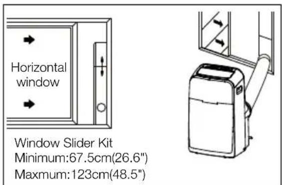ELECTROLUX EXP12HN1WI - Exhausting hot air window discharge - 8